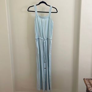 Loft chambray jumpsuit